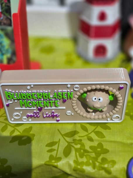 Dekoschild Blubberblasen Momente by Simsalabim Manufaktur