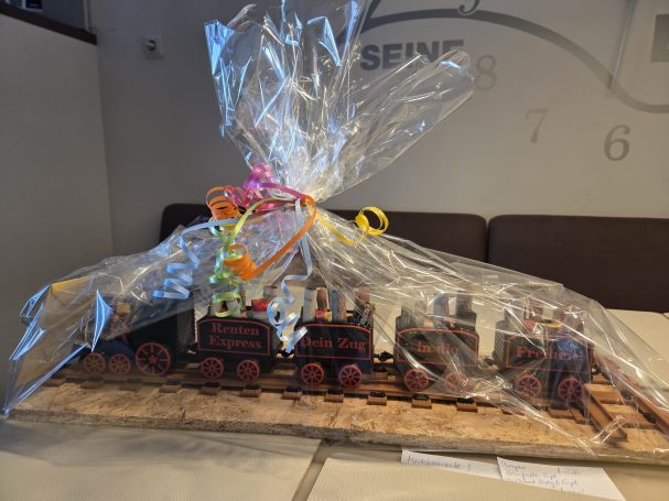 Beispielfoto Rentenexpress Geschenkidee