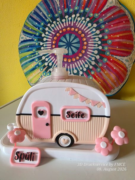 Seifenspender Wohnwagen Moeppie by Simsalabim Manufaktur