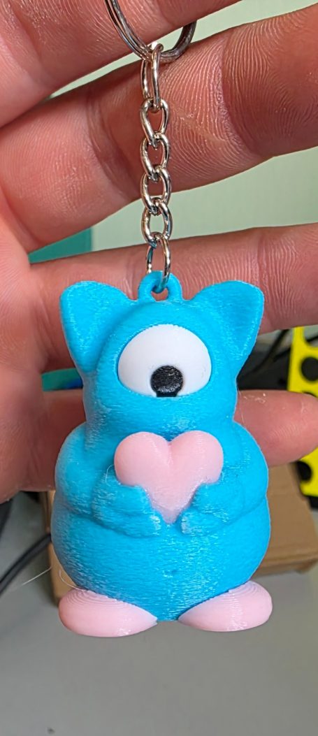 Schlüsselanhänger Monster