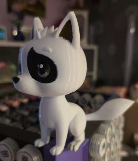 Haustier als 3D Figur